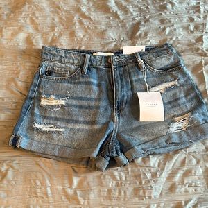 Vici Kancan High Rise Jean Shorts